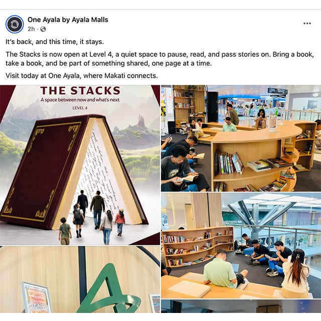 Post of One Ayala About the Stacks